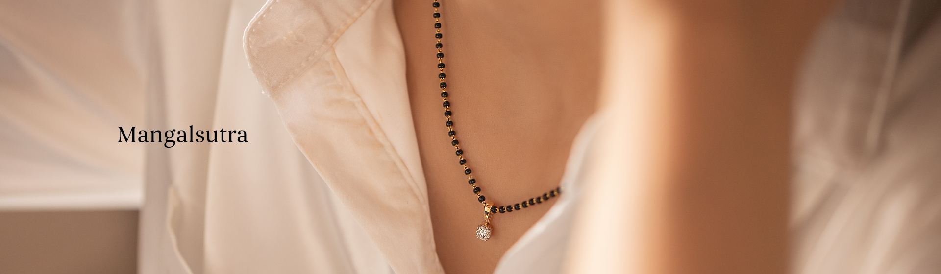 Modern gold & diamond Mangalsutra designs online
