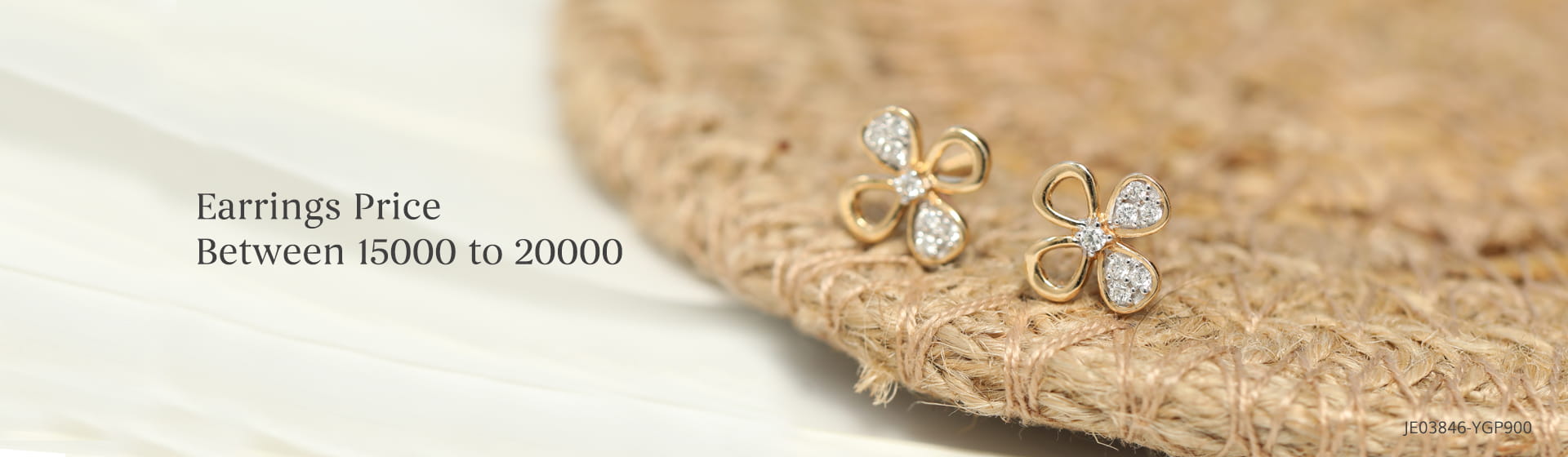 Shop Gold and Diamond Earrings Price Between 15000 to 20000 Online