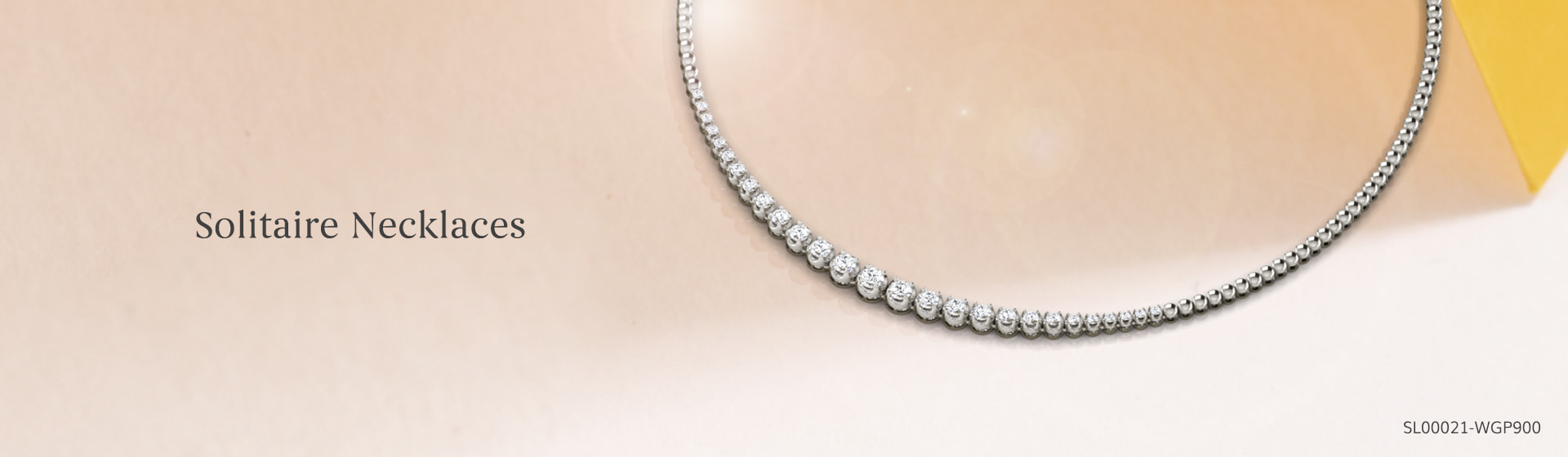 Shop Latest Design Of Solitaire Necklaces For Women Online