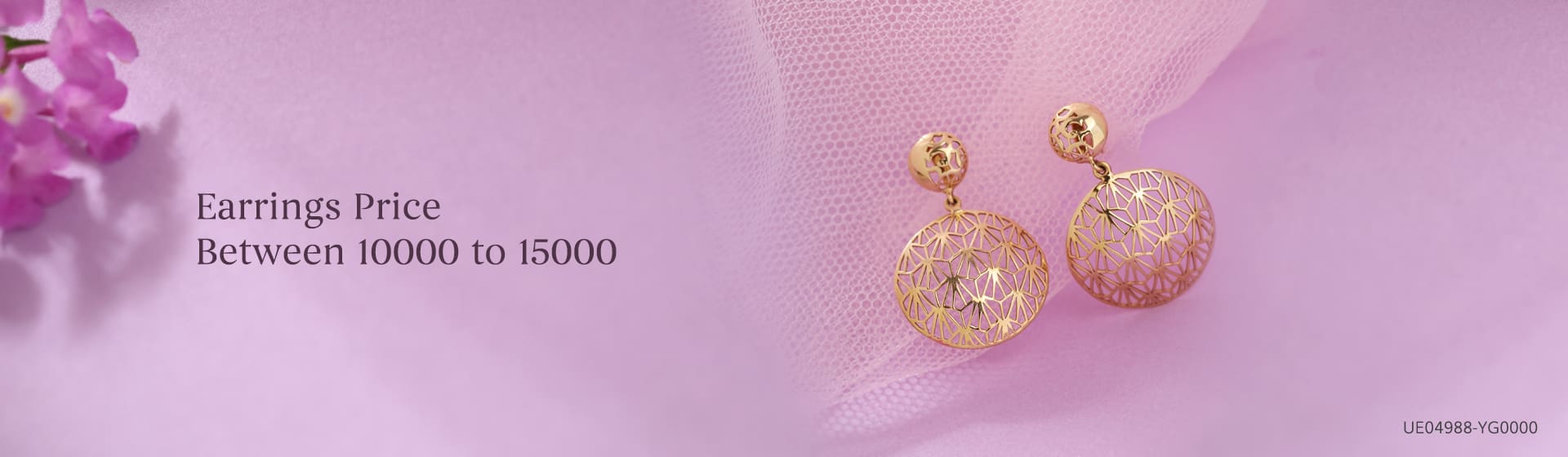 Shop Gold and Diamond Earrings Price Between 5000 to 10000 Online