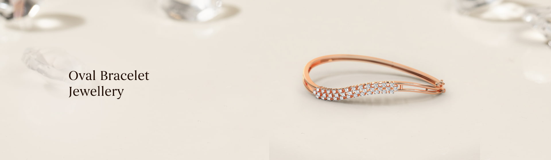 Latest oval diamond Bracelets for women