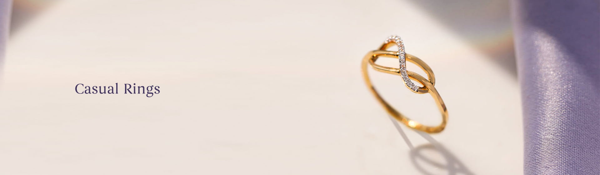 Gold & diamond casual Rings for men & women
